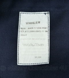 KMAR Marechaussee broek zonder beenzakken donkerblauw 1996 - maat 98 x 85 - origineel