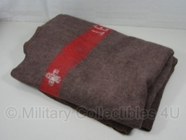 Wollen deken - 200 x 140 cm - origineel Zwitserse leger deken 1954