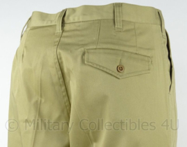 KM Marine Tropen tenue broek - khaki - maat 38 t/m 54- origineel