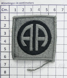 US Army Foliage patch - 82nd Airborne Division  -  voor ACU camo uniform - origineel