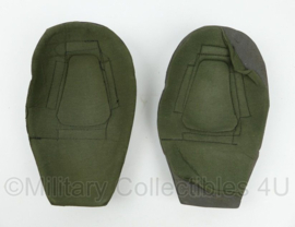 Defensie kniebeschermers voor Combat Pants groen - 25,5 x 15 cm - gebruikt - origineel