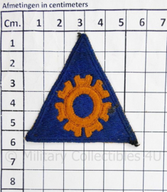 WO2 US embleem USAAF Engineering  Specialist US Army Air Force - 5,5 x 5,5 cm - origineel