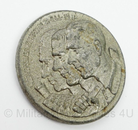 WO2 Werkersbijeenkomst medaille uit 1938 - diameter 4 cm - origineel