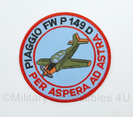 Luftwaffe Piaggio FW P 149 D Per Aspera Ad Astra  embleem - diameter 10 cm - origineel