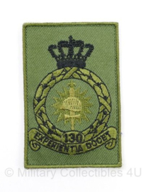 KLU Luchtmacht eenheid embleem 130 Squadron MET klittenband - afmeting 8 x 5 cm - origineel