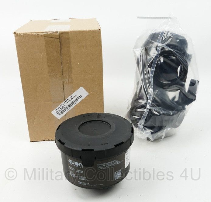 KL AMF12 gasmasker met gevechtsfilter Houdbaar 2028 - maat Middel - nieuw in doos - origineel