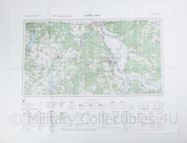 Poolse Stafkaart Cybinka N-33-137,138 - 1 : 100.000 - 64 x 84 cm - origineel