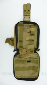 US Army en Defensie NAR North American Rescue Combat Casualty Response Kit beentas coyote - 19 x 5 x 20 cm - gebruikt - origineel