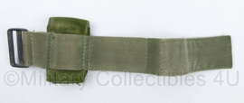 Defensie wrist pouch groen - 11 x 6 x 9 cm - gebruikt - origineel