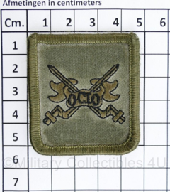 Defensie borst eenheid embleem OCIO Opleidings Centrum Initiele Opleidingen - met klittenband - 5 x 5 cm - origineel