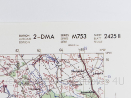 USA Defence mapping agency stafkaart Poland Drawsko Pomorskie M753 2524II- 1 : 50.000 - 74 x 58 cm - origineel