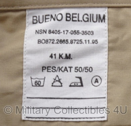 Nederlands leger Khaki DT Overhemd KORTE MOUW - NIEUW  IN VERPAKKING - maat 39 of 42  - origineel