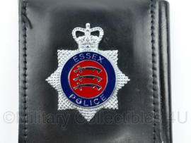 Britse Politie brevet op lederen houder Essex Police  - origineel