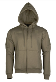 Tactical Hoodie Sweatshirt met klittenband - Ranger Green