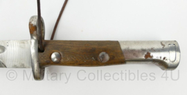 Belgische M1924 Mauser Export bajonet met schede - 51½ cm lang - origineel