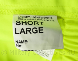 Britse Politie Hertfordshire Constabulary PCSO jacket lightweight High Visability - nieuw - Large Short - origineel