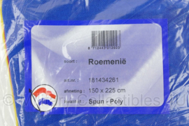 Vlag Roemenië - 150 x 225 cm - materiaal Spun-Poly - fabrikant Dokkumer Vlaggencentrale - nieuw gemaakt