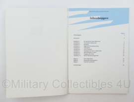 KLU Koninklijke Luchtmacht handboek Afghanistan  - 21 x 15 x 0,3 cm - origineel