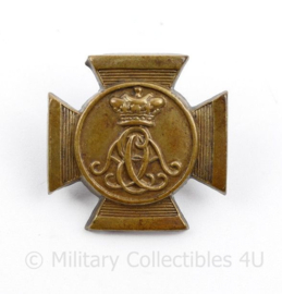 WW2 British cap badge Wiltshire Regiment - misschien incompleet - 3 x 3 cm - origineel