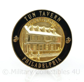 Zeldzame coin Tun Tavern Philadelphia YSNC 234th Marine Corps Birthday ball 2009  - diameter 5 cm - origineel