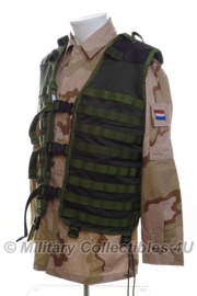 KL Korps Mariniers modulair gevechtsvest - Molle - zonder tassen - Forest camo - maat Medium - origineel