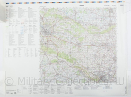 Duitse militaire stafkaart C3914 Bielefield - 1 : 100.000 - 74 x 56 cm - origineel