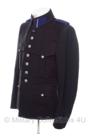 Schalkhaar politie uniform 1939 - met kraagemblemen en schouderstukken - maat 102 - origineel WO2 Duits/Nederlands