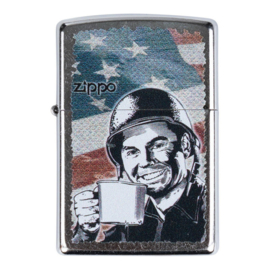 Zippo aansteker - G.I. Joe Coffee