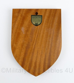 Defensie Directie Materieel KL wandbord in doosje - 19 x 14 cm - gebruikt - origineel