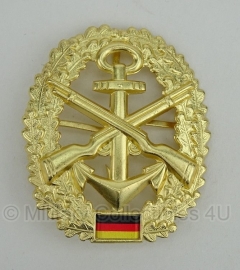 Bundeswehr baret insigne metaal Marinesicherung - origineel