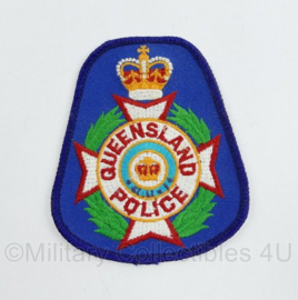 Australische Queensland Police patch origineel - 9,5 x 8 cm - origineel