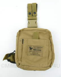 US Army en Defensie NAR North American Rescue Combat Casualty Response Kit beentas coyote - 19 x 5 x 20 cm - gebruikt - origineel