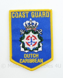 COAST GUARD Dutch Caribbean met klittenband- 9 x 6,3 cm