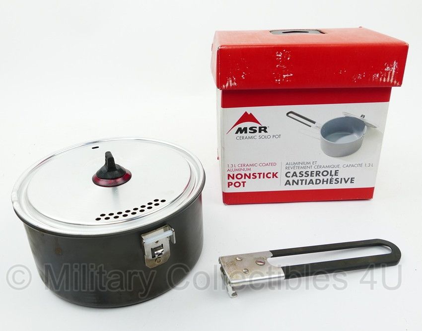 MSR 1.3 liter Ceramic Solo Pot - afmetingen 17 x 11½ x 16½ cm - gebruikt - origineel