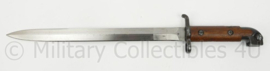 Zweedse M1914 bajonet met koppel houder en schede set - 46 cm lang - origineel