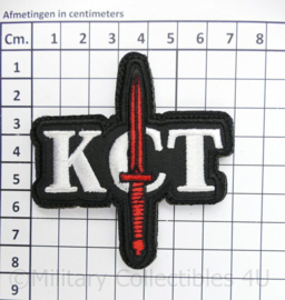 KCT Korps Commandotroepen patch - met klittenband - 7½ x 7 cm
