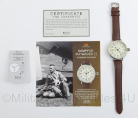 Duitsland Kampfgeschwader 77 Vliegend Potlood horloge - diameter uurwerk 4 cm - replica