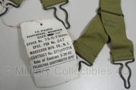 Suspenders, Mountain - origineel en ongebruikt WO2 US 1942!