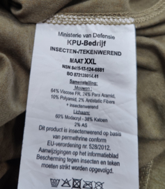 KMARNS Korps Mariniers US woodland forest camo Ubac Permethrine insectenwerend shirt - maat XXL  - nieuw - origineel Defensie