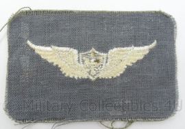 USAF US Air Force BDU borst wing - afmeting 9 x 6 cm - Origineel