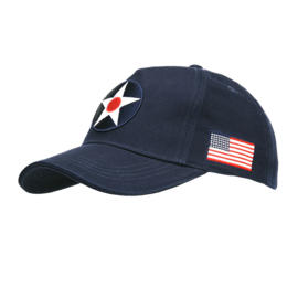 Baseball cap US Army Air Corps - donkerblauw