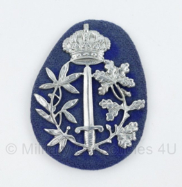 Belgische Politie pet insigne - 8 x 5,5 cm - origineel