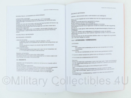 Korps Mariniers handout overleven op zee - 39 pagina's - origineel