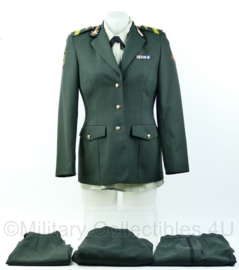 KL DT OLK dames uniform set 13e gemechaniseerde brigade 13 Lichte Brigade  Artillerie met medailles - Maat 34 - Origineel
