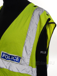 Politie geel reflectie hesje- Police - size 3XL - origineel