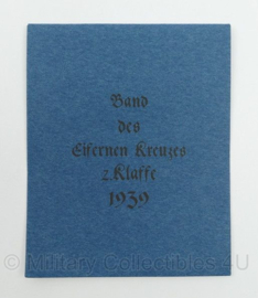 WO2 Duits EK2 IJzeren Kruis 2e klasse 1939 zakje - replica
