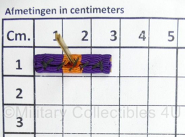 KL Nederlandse leger Mobilisatie Oorlogskruis baton - 3 x 1 cm - origineel