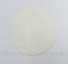 KMAR Koninklijke Marechaussee Nederlands MFO Detachement Sinai sticker - diameter 8 cm - origineel