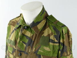 KL Nederlandse leger woodland ZOMER uniform basis jas - meerdere maten - gedragen - origineel