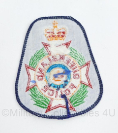 Australische Queensland Police patch origineel - 9,5 x 8 cm - origineel